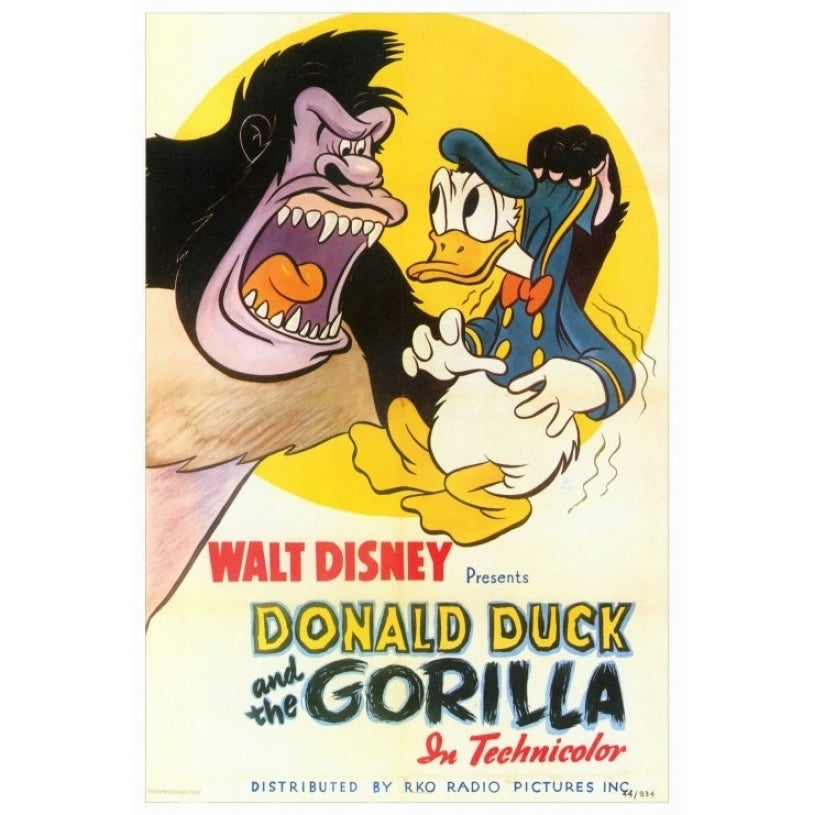 Donald Duck and the Gorilla Movie Poster Print (27 x 40) - Item MOVEF7335 Image 1