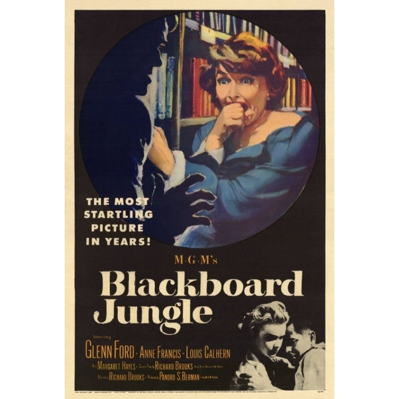 Blackboard Jungle Movie Poster Print (27 x 40) - Item MOVEF7367 Image 1