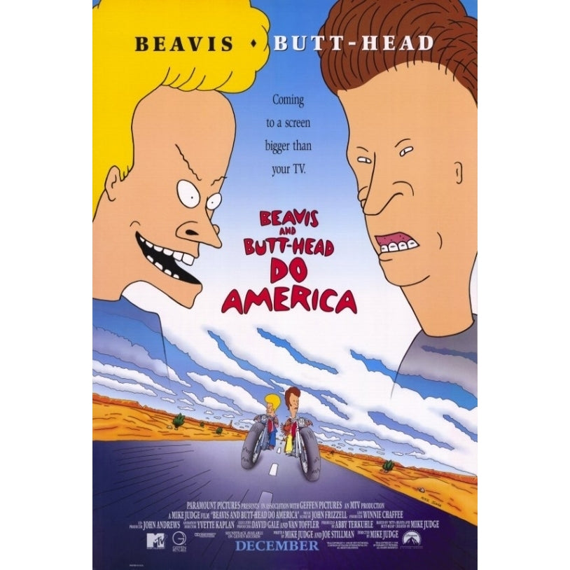 Beavis and Butt-Head Do America Movie Poster Print (27 x 40) - Item MOVEF7394 Image 1