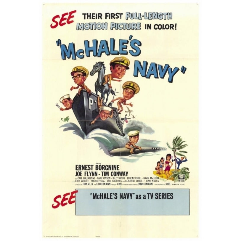 McHales Navy Movie Poster Print (27 x 40) - Item MOVEF7437 Image 1