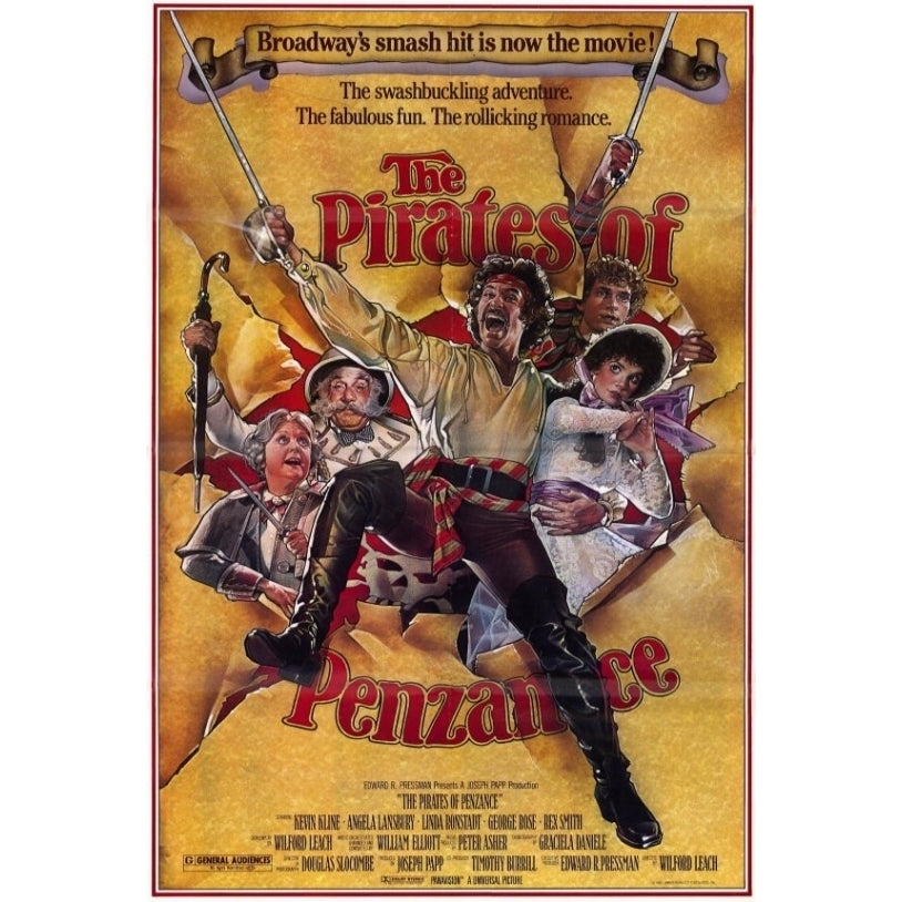 The Pirates of Penzance Movie Poster Print (27 x 40) - Item MOVEF7438 Image 1