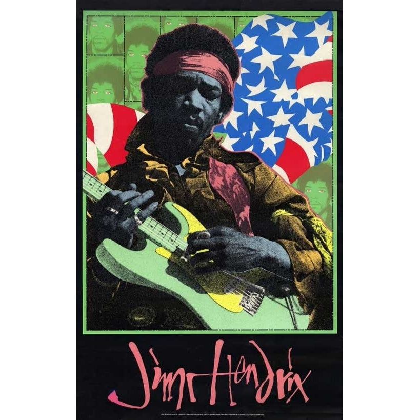 Jimi Hendrix Movie Poster Print (11 x 17) - Item MOVEF8065 Image 1