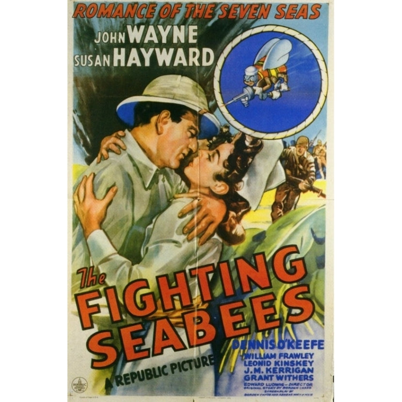 The Fighting Seabees Movie Poster (11 x 17) - Item MOVEF8161 Image 1