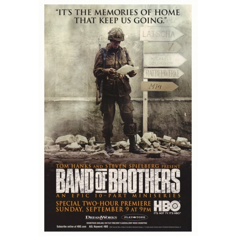 Band of Brothers Movie Poster Print (27 x 40) - Item MOVEF8162 Image 1