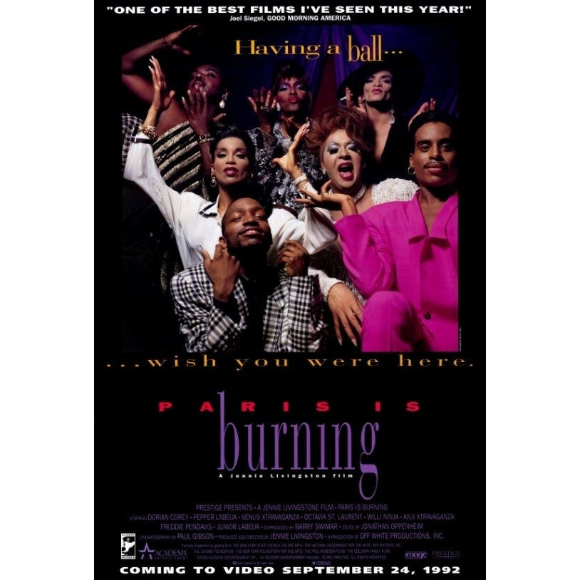 Paris Is Burning Movie Poster Print (27 x 40) - Item MOVEF8169 Image 1