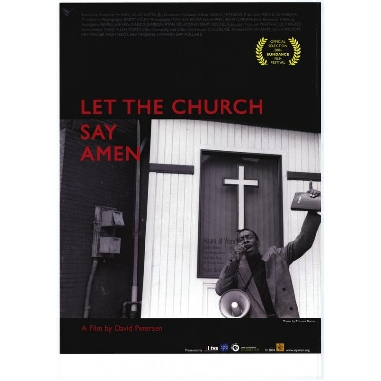 Let the Church Say Amen Movie Poster (11 x 17) - Item MOVEF8150 Image 1