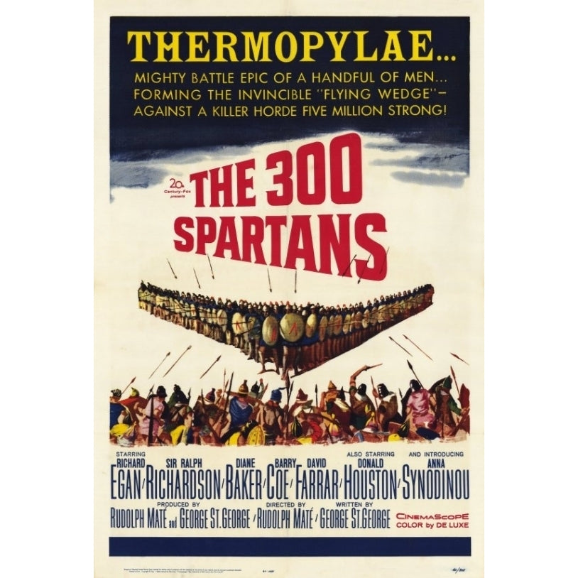 The 300 Spartans Movie Poster Print (27 x 40) - Item MOVEF8196 Image 1