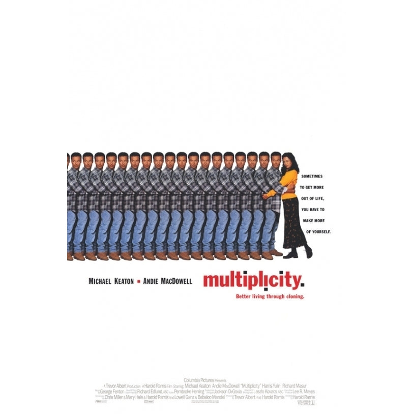 Multiplicity Movie Poster Print (27 x 40) - Item MOVEF8289 Image 1