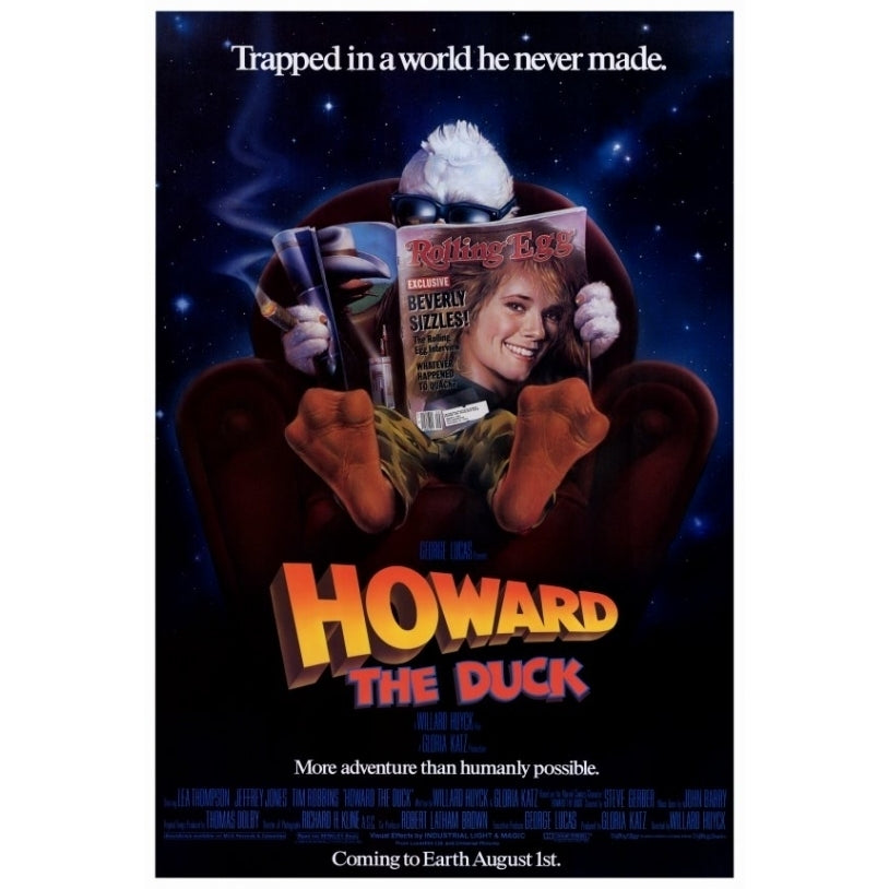 Howard the Duck Movie Poster Print (27 x 40) - Item MOVEF8309 Image 1