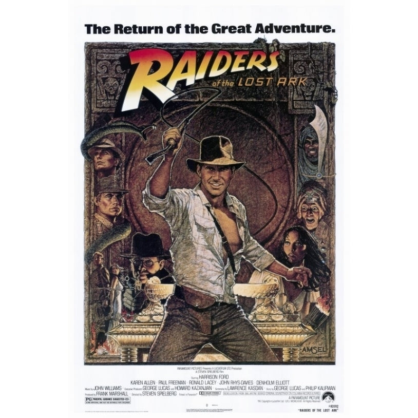 Raiders of the Lost Ark Movie Poster Print (27 x 40) - Item MOVEF8318 Image 1