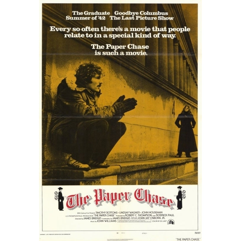 The Paper Chase Movie Poster Print (27 x 40) - Item MOVEF8382 Image 1