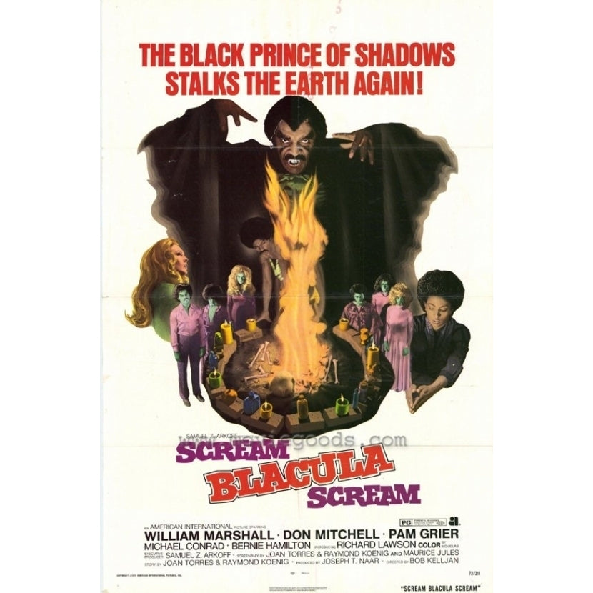 Scream Blacula Scream Movie Poster Print (27 x 40) - Item MOVEF8405 Image 1