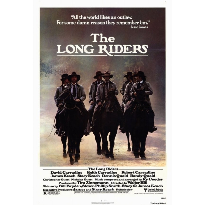 The Long Riders Movie Poster Print (27 x 40) - Item MOVEF8420 Image 1