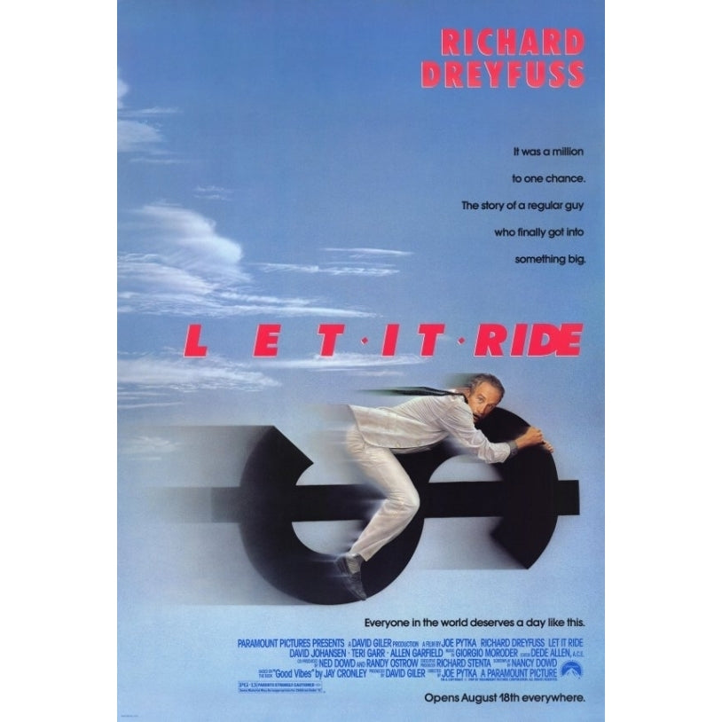 Let It Ride Movie Poster Print (27 x 40) - Item MOVEF8432 Image 1