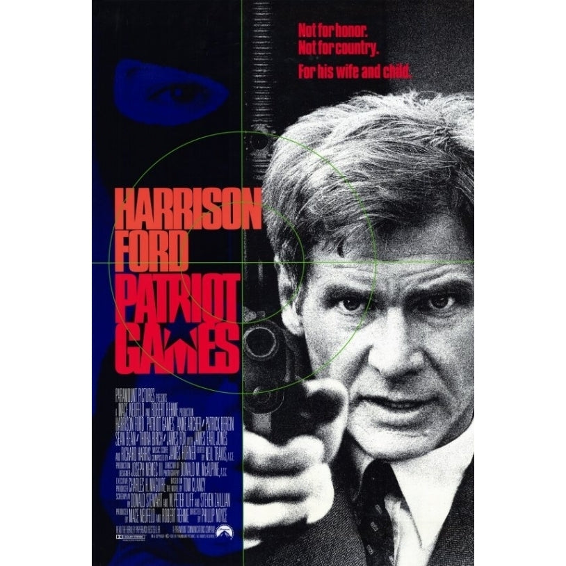 Patriot Games Movie Poster Print (27 x 40) - Item MOVEF8439 Image 1