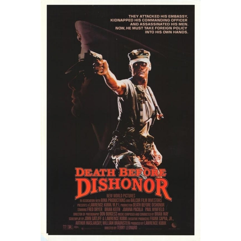 Death Before Dishonor Movie Poster Print (27 x 40) - Item MOVEF8977 Image 1