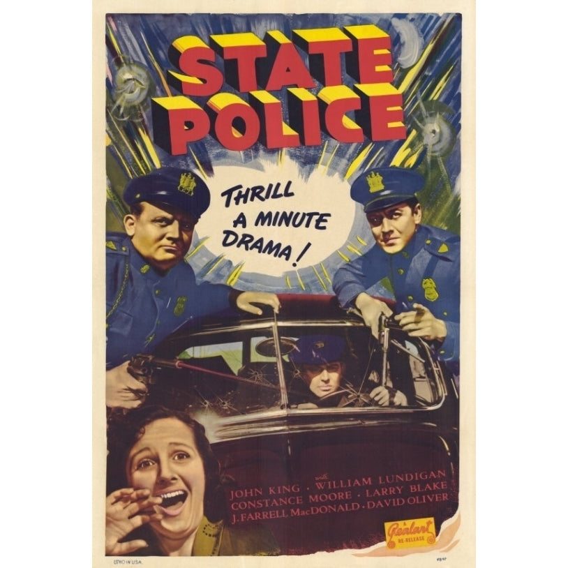 State Police Movie Poster Print (27 x 40) - Item MOVEF8868 Image 1