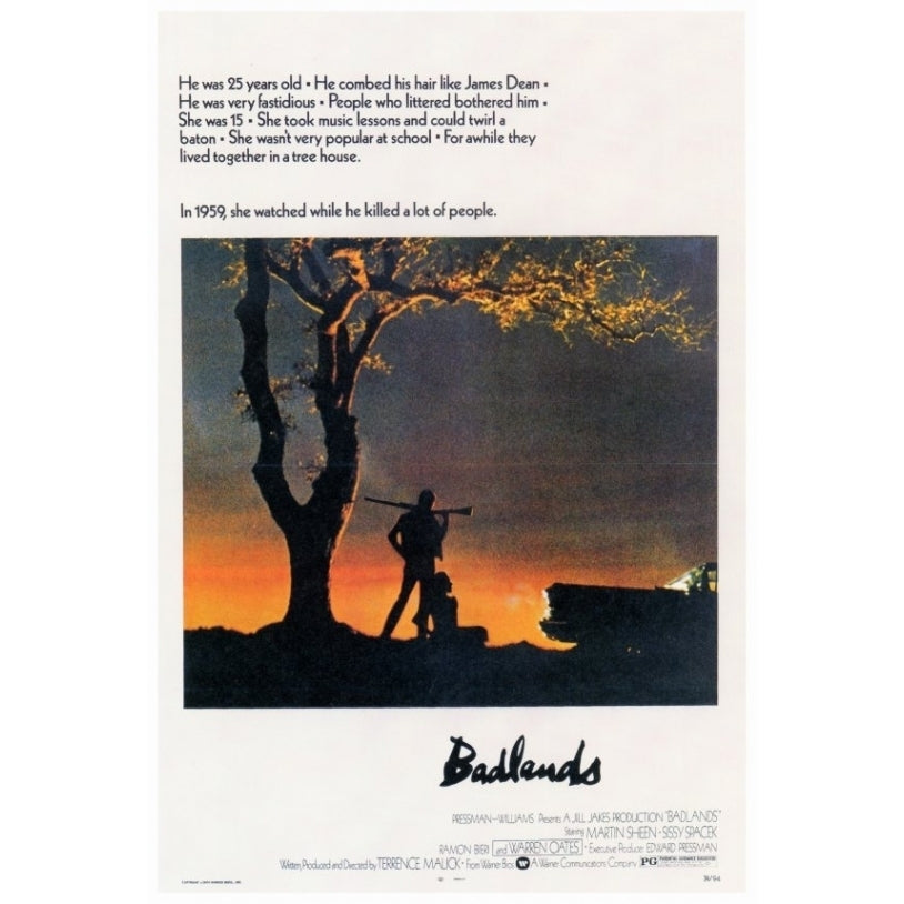 Badlands Movie Poster Print (27 x 40) - Item MOVEF9289 Image 1