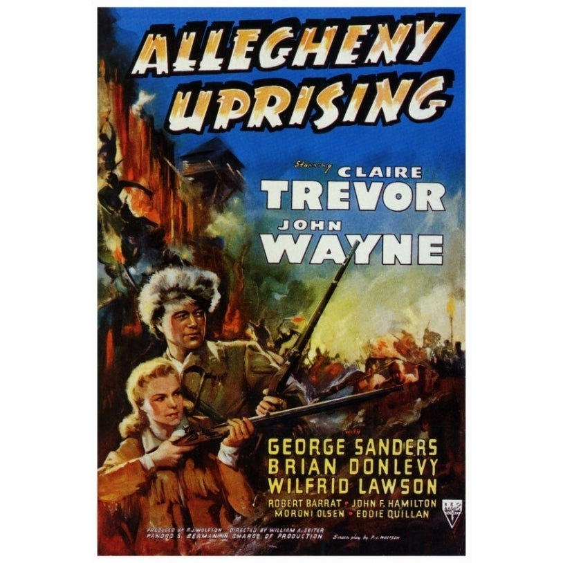 Allegheny Uprising Movie Poster Print (27 x 40) - Item MOVEF9331 Image 1