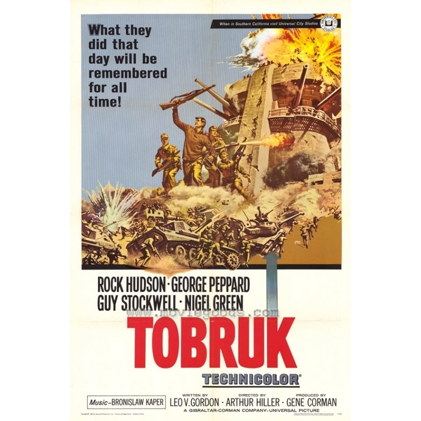 Tobruk Movie Poster Print (27 x 40) - Item MOVEF9376 Image 1