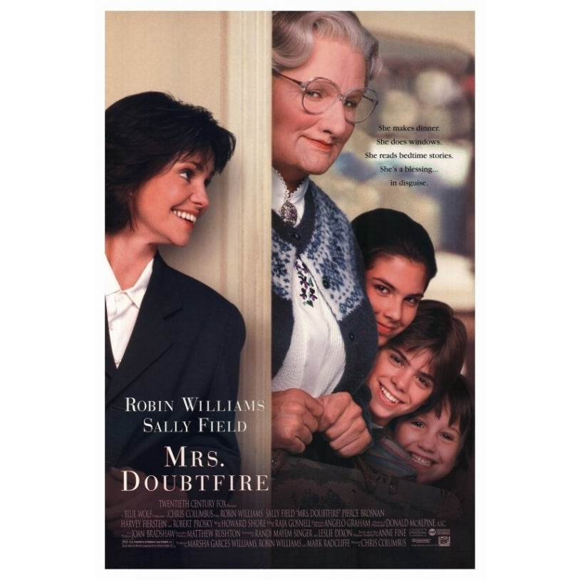 Mrs. Doubtfire Movie Poster Print (27 x 40) - Item MOVEF9414 Image 1