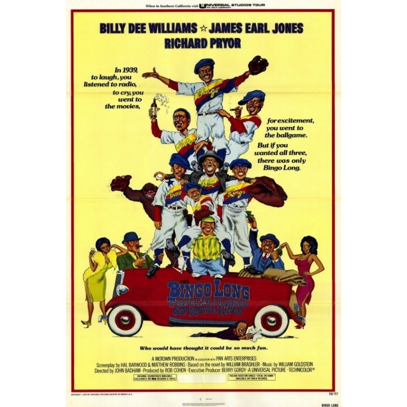 The Bingo Long Traveling All-Stars and Motor Kings Movie Poster Print (27 x 40) - Item MOVEF9426 Image 1