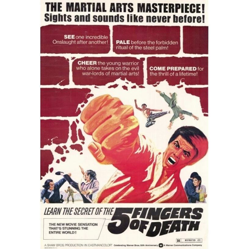 Five Fingers of Death Movie Poster Print (27 x 40) - Item MOVEF9430 Image 1