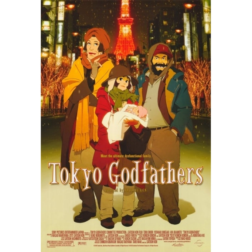 Tokyo Godfathers Movie Poster Print (27 x 40) - Item MOVEG5013 Image 1