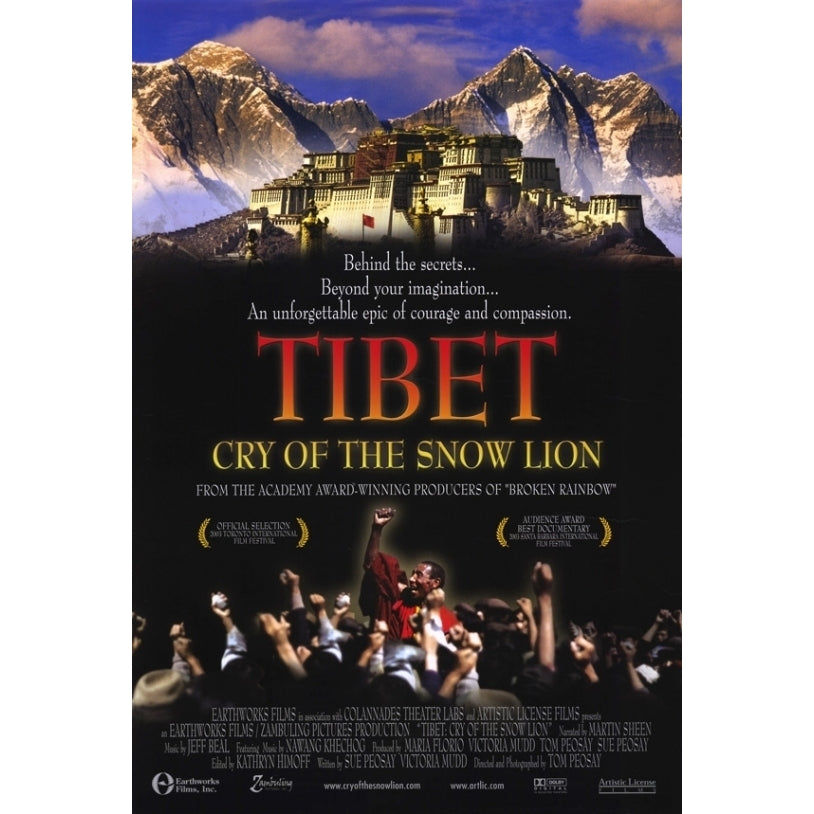 Tibet: Cry of the Snow Lion Movie Poster Print (27 x 40) - Item MOVEH0007 Image 1