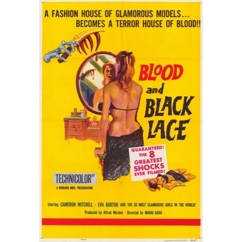 Blood and Black Lace Movie Poster Print (27 x 40) - Item MOVEH0561 Image 1