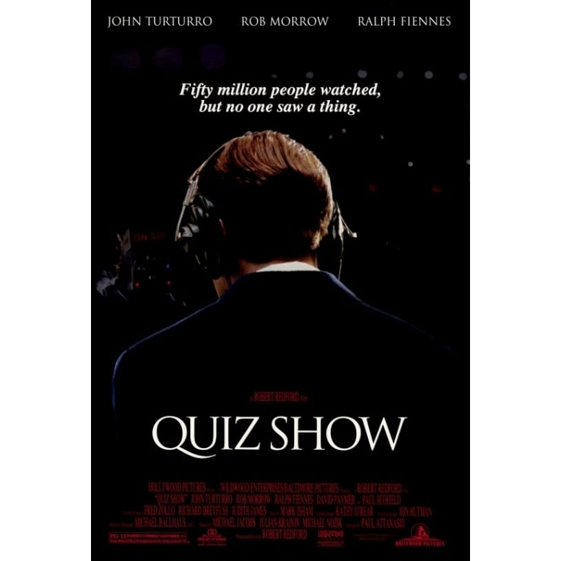 Quiz Show Movie Poster Print (27 x 40) - Item MOVEH1330 Image 1