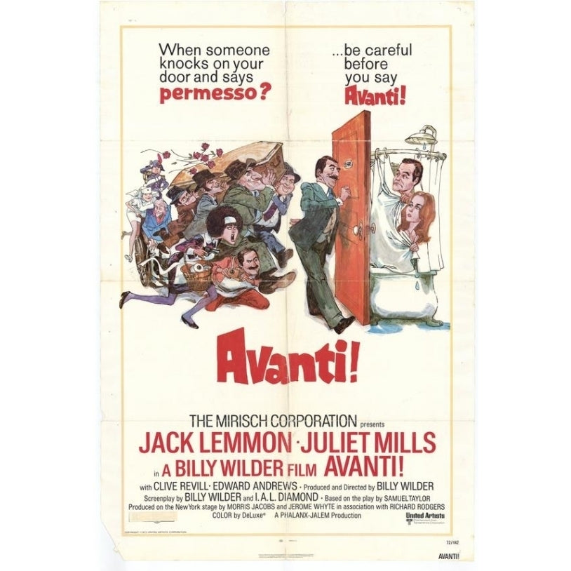 Avanti! Movie Poster Print (27 x 40) - Item MOVEH3350 Image 1