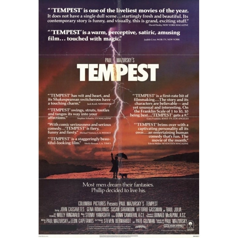 The Tempest Movie Poster Print (27 x 40) - Item MOVEH3256 Image 1