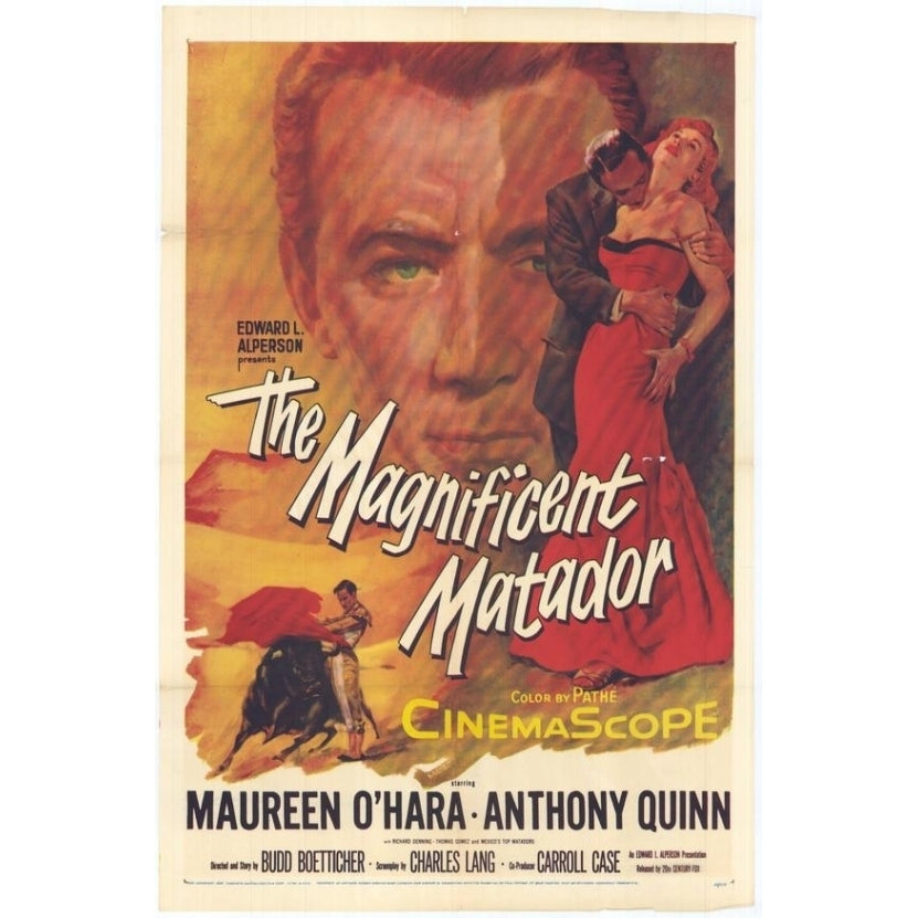 The Magnificent Matador Movie Poster Print (27 x 40) - Item MOVEH3710 Image 1