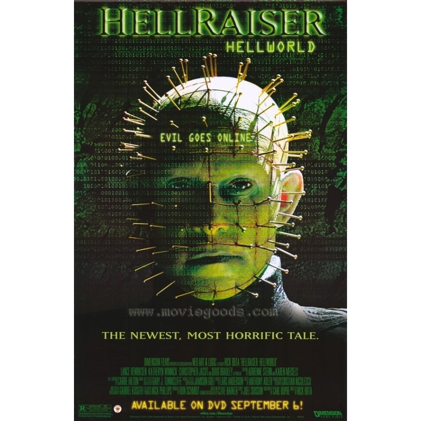 Hellraiser: Hellworld Movie Poster Print (27 x 40) - Item MOVEH4012 Image 1