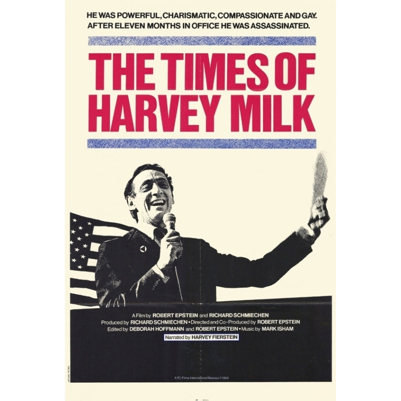 Times of Harvey Milk Movie Poster Print (27 x 40) - Item MOVEH4645 Image 1