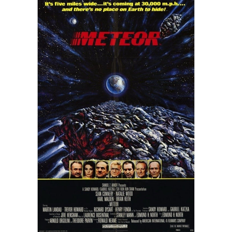 Meteor Movie Poster Print (27 x 40) - Item MOVEH4669 Image 1