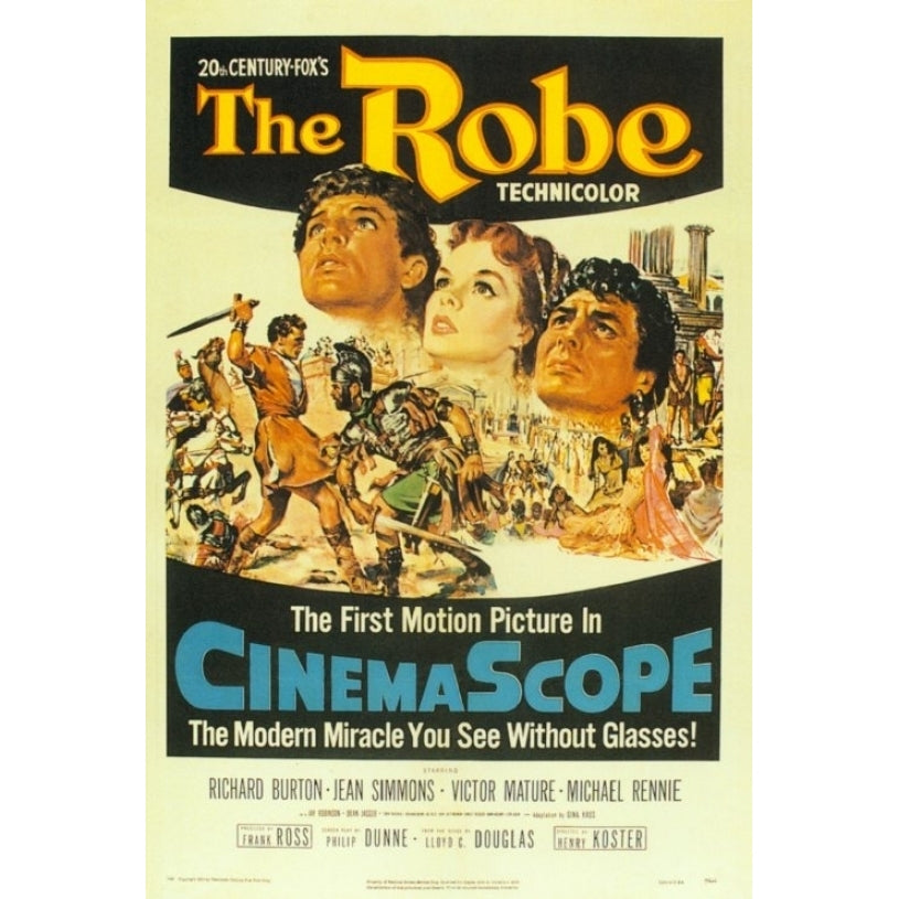 The Robe Movie Poster Print (27 x 40) - Item MOVEH5744 Image 1