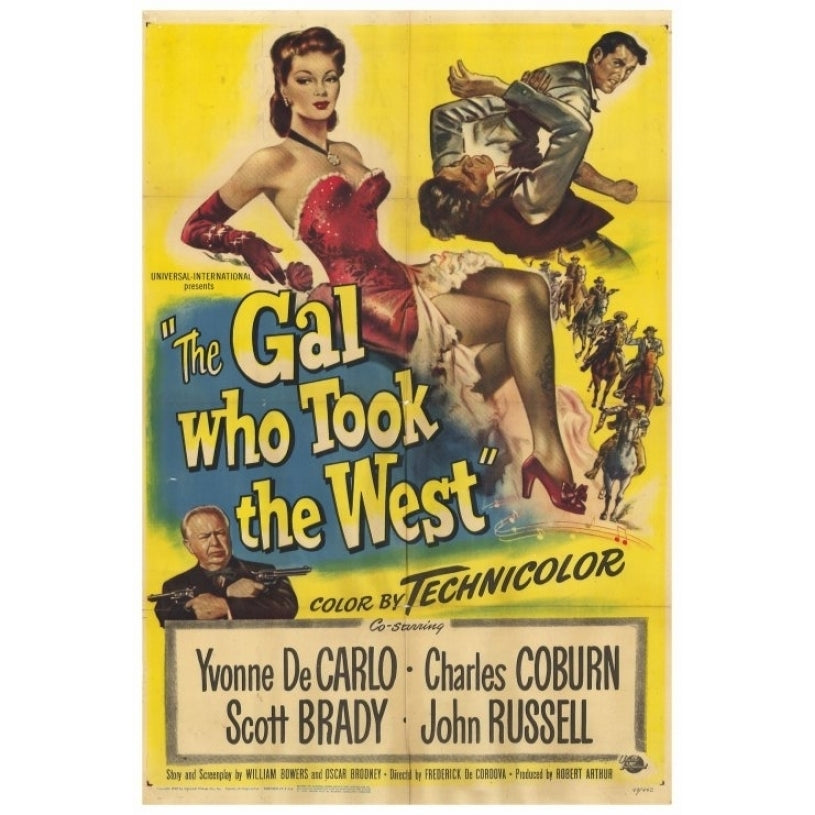 Gal Who Took the West Movie Poster Print (27 x 40) - Item MOVEH6649 Image 1