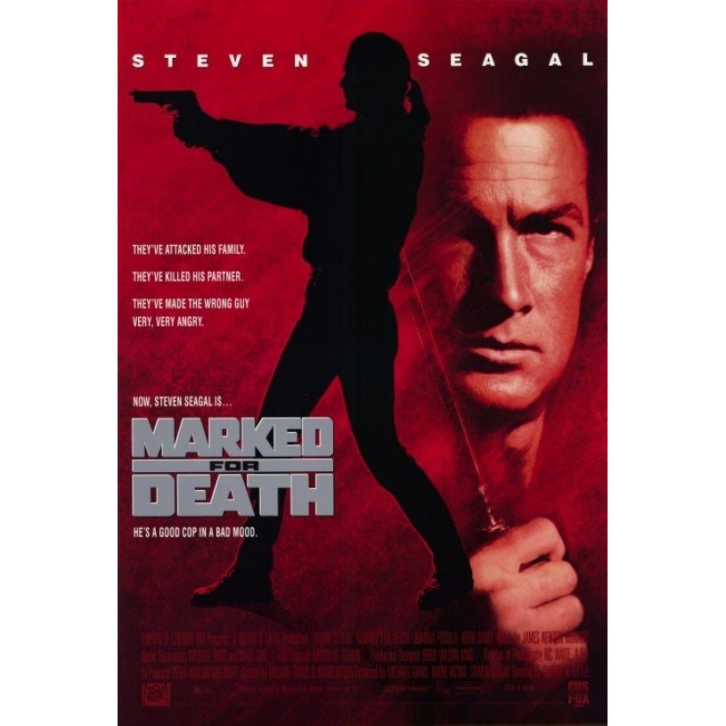 Marked for Death Movie Poster Print (27 x 40) - Item MOVEH7604 Image 1