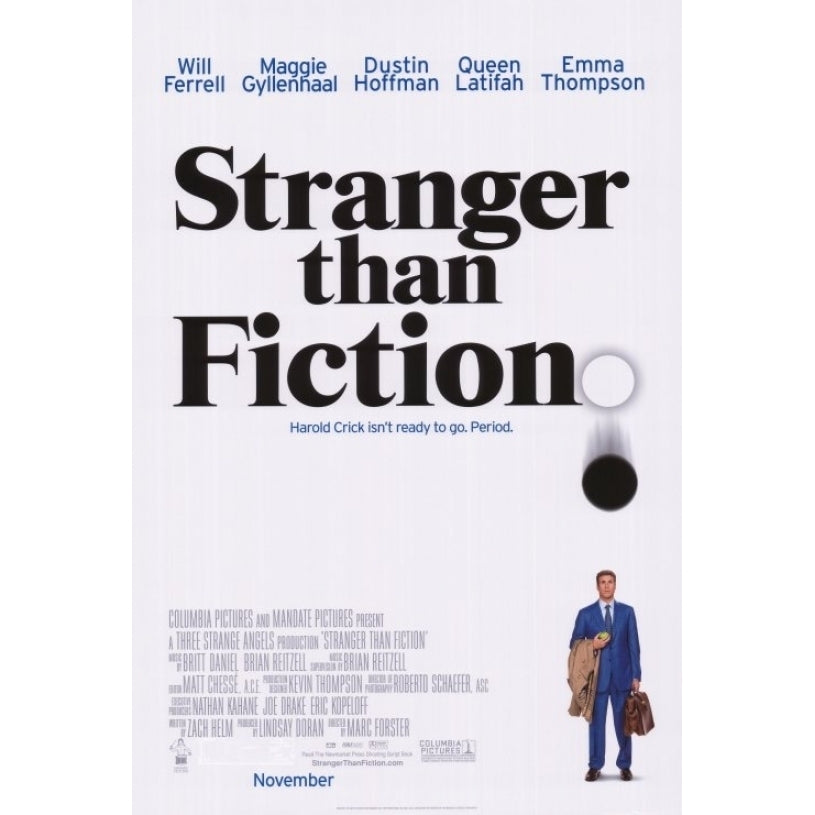 Stranger Than Fiction Movie Poster Print (27 x 40) Image 1