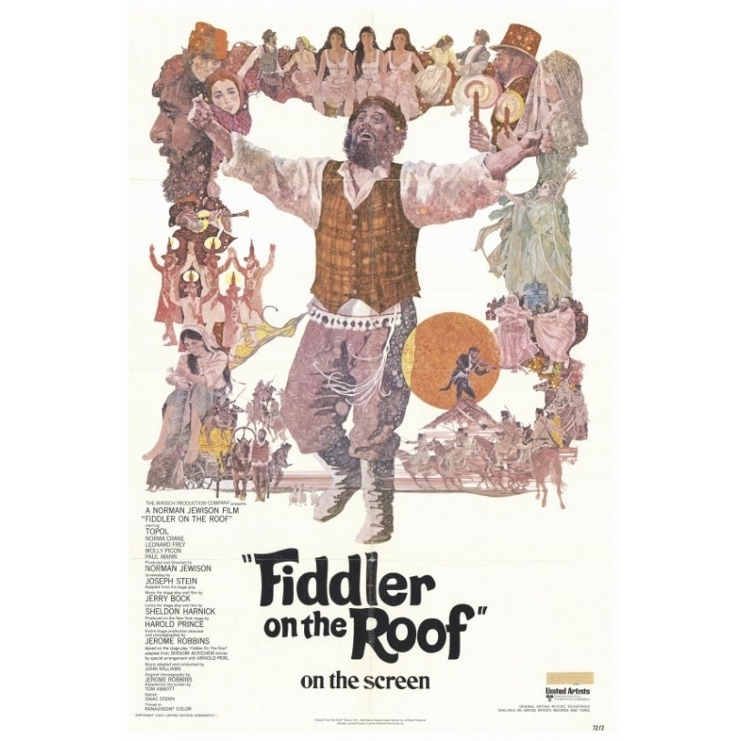 Fiddler on the Roof Movie Poster Print (27 x 40) - Item MOVEH8276 Image 1