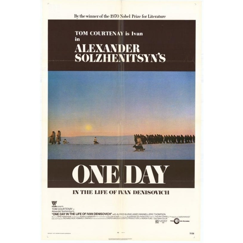 One Day in the Life of Ivan Denisovich Movie Poster Print (27 x 40) - Item MOVEH8681 Image 1