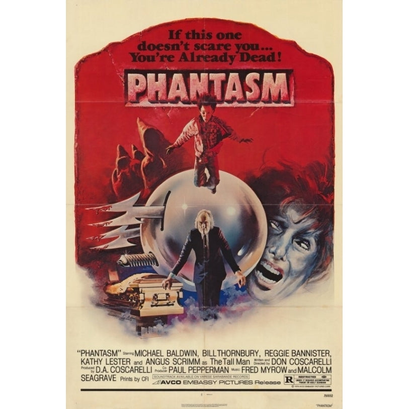 Phantasm Movie Poster Print (27 x 40) - Item MOVEH9000 Image 1