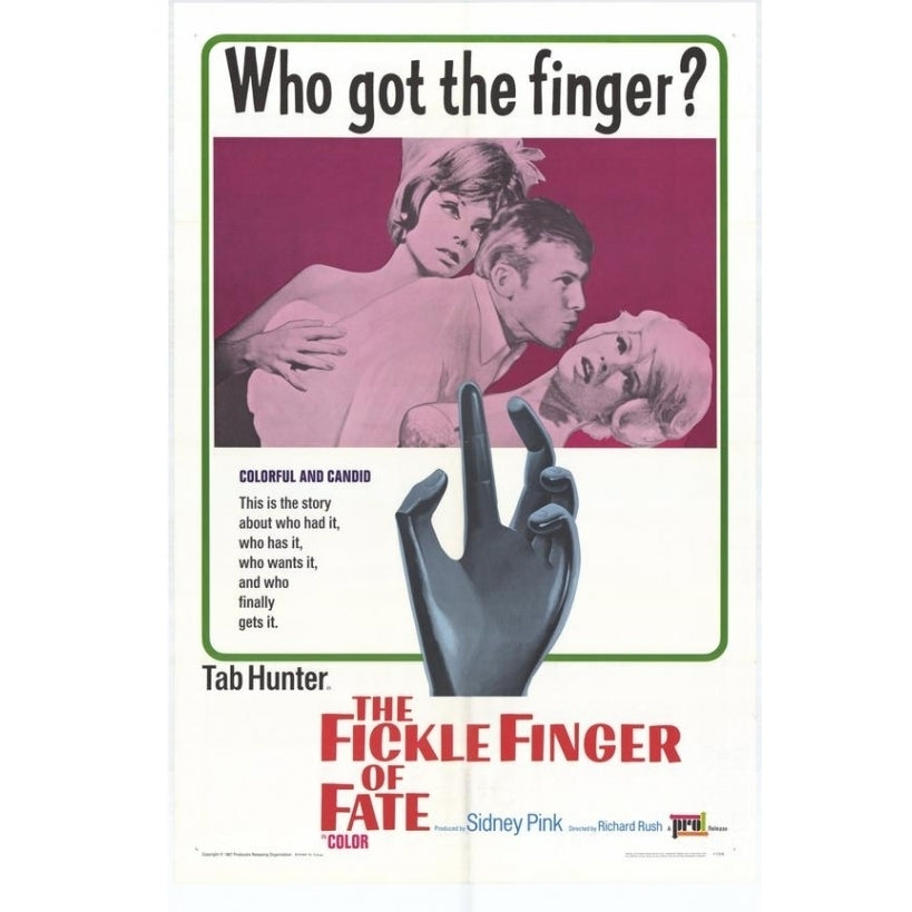 Fickle Finger of Fate Movie Poster Print (27 x 40) - Item MOVEH9264 Image 1