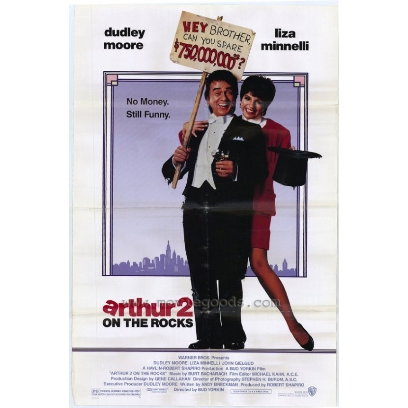 Arthur 2: On the Rocks Movie Poster Print (27 x 40) - Item MOVEH9661 Image 1