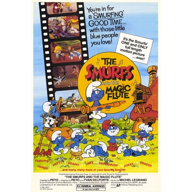 Smurfs and the Magic Flute Movie Poster Print (27 x 40) - Item MOVEH9620 Image 1