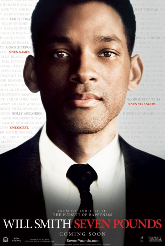 Seven Pounds Movie Poster (11 x 17) - Item MOVEI3515 Image 1