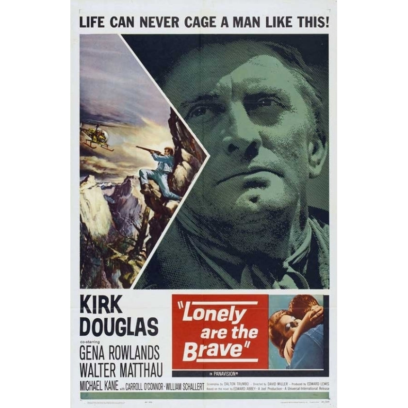 Lonely Are the Brave Movie Poster Print (27 x 40) - Item MOVEI3741 Image 1