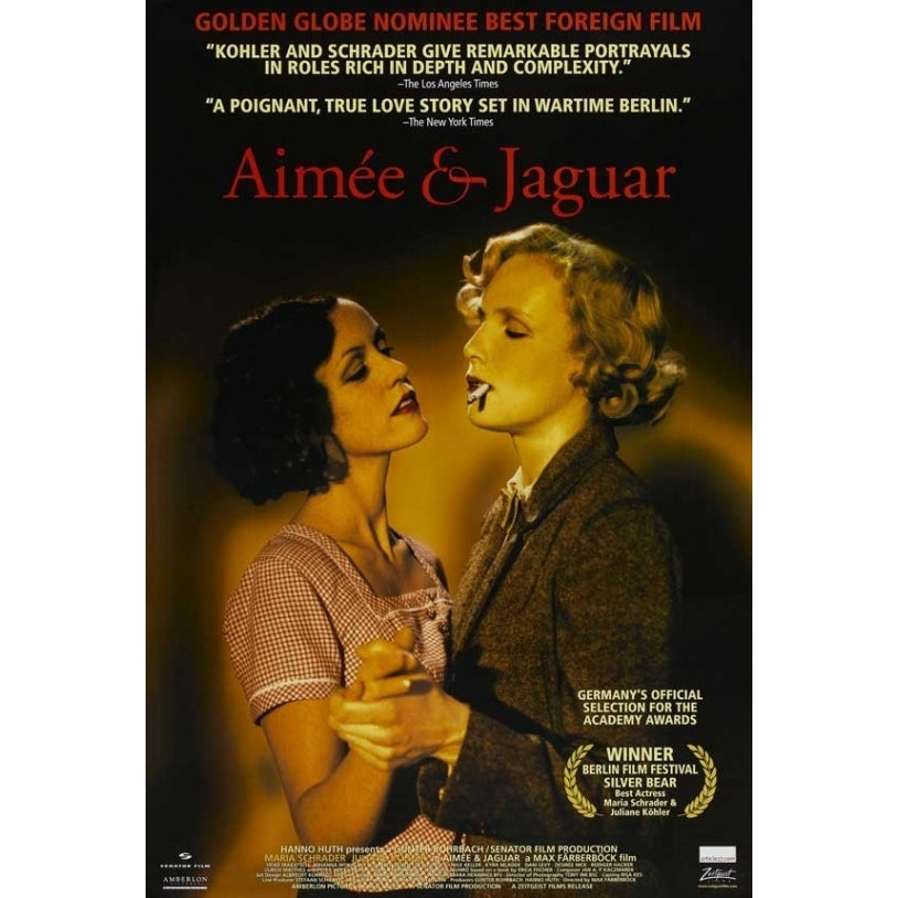 Aimee and Jaguar Movie Poster (11 x 17) - Item MOVEI4569 Image 1